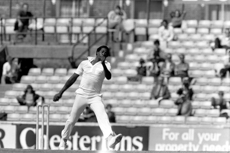 Sylvester Clarke's approach to the crease was something of a waddle, but once the ball left his hand it was a bullet