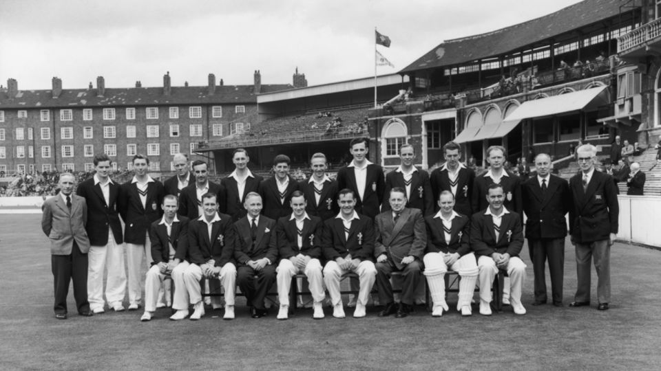 The Surrey team