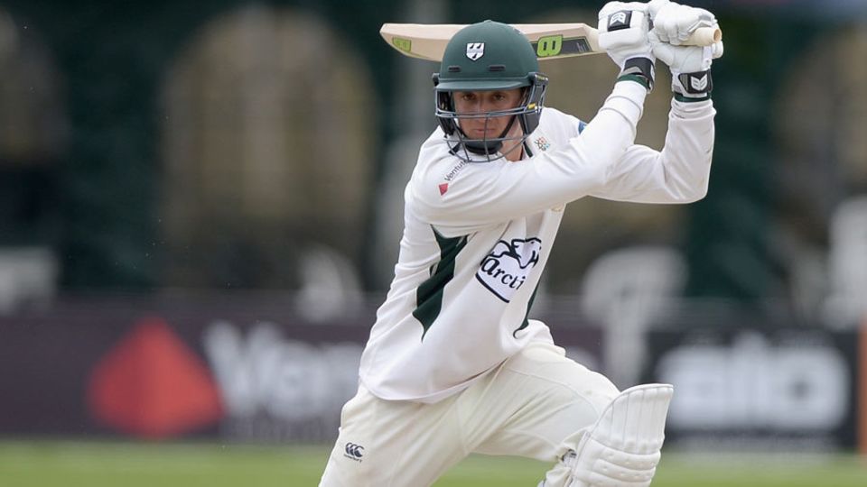Tom Kohler-Cadmore recorded his maiden first-class century before Worcestershire wrapped up victory