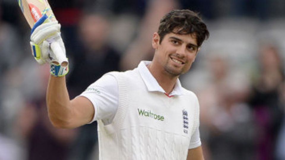 Alastair Cook pressed on to raise 150