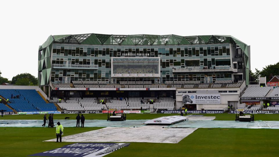 Headingley in the rain is a bleak place at the best of times