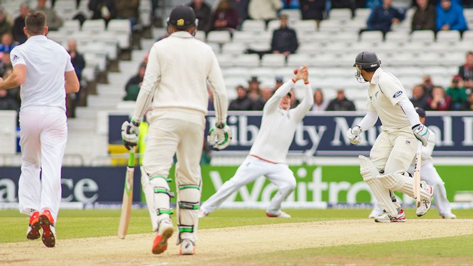 England's slip fielding does not inspire confidence