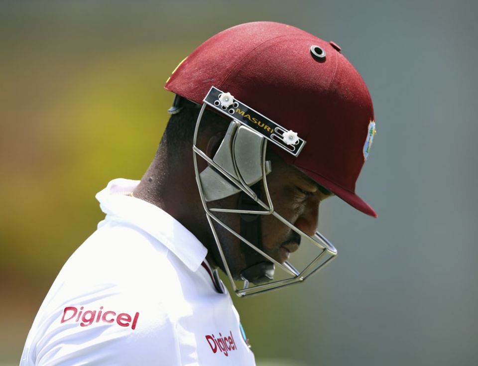 Darren Bravo managed an underwhelming 49 runs in four innings during the series