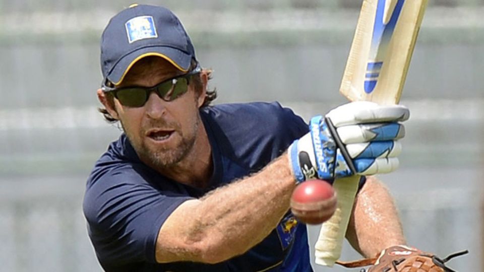 Jonty Rhodes at a training camp