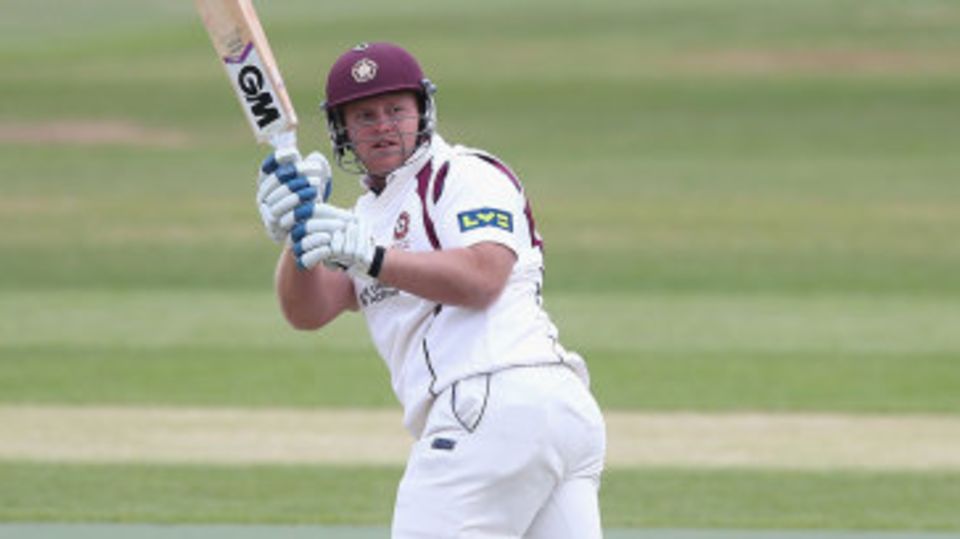 Richard Levi improved Northants' afternoon