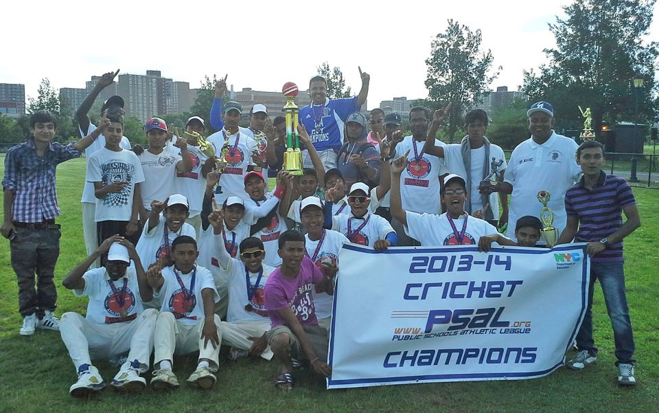 John Adams celebrate after clinching the 2014 title