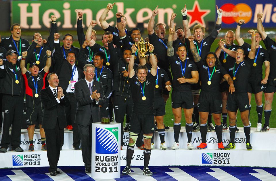 A brand to admire: the All Blacks have won the last two World Cups