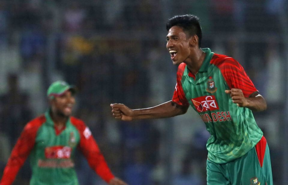 Mustafizur Rahman was ecstatic on being told his feat had qualified him for a mention in a Confectionery Stall blog post