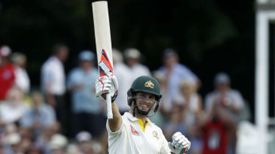 Mitchell Marsh brought up his hundred off 93 balls