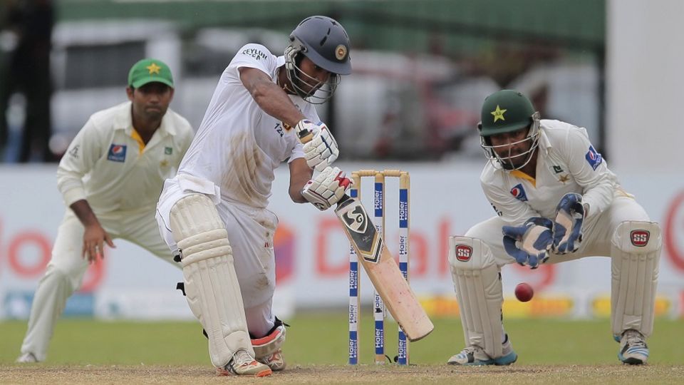 Dimuth Karunaratne's off side play has been a marked improvement