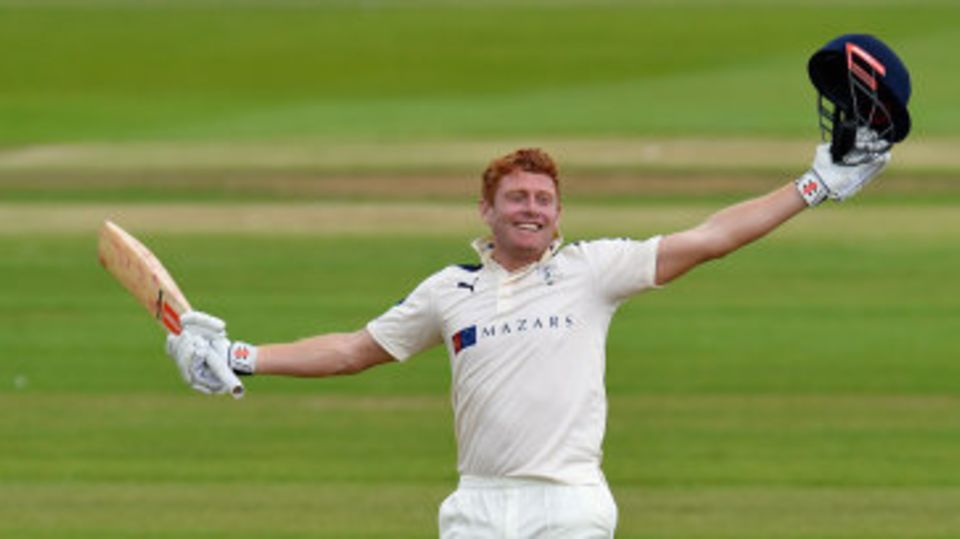 Jonny Bairstow made a career-best 219 not out