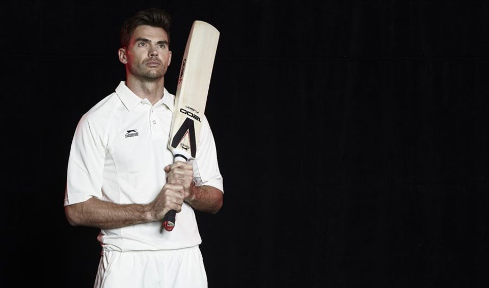 Anderson was a hero with the bat for England at Cardiff in 2009