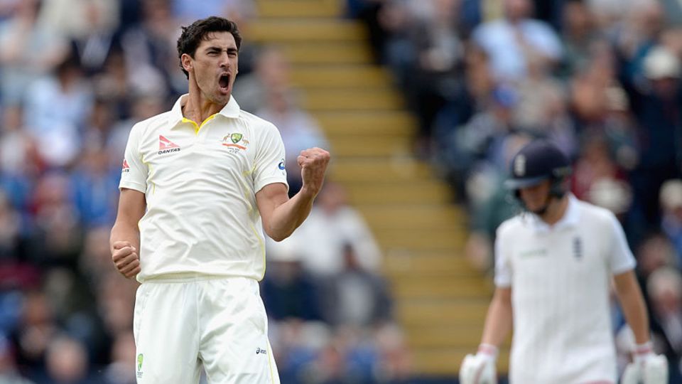 Mitchell Starc made short work of Ian Bell but he did not quite have the early impact Australia wanted
