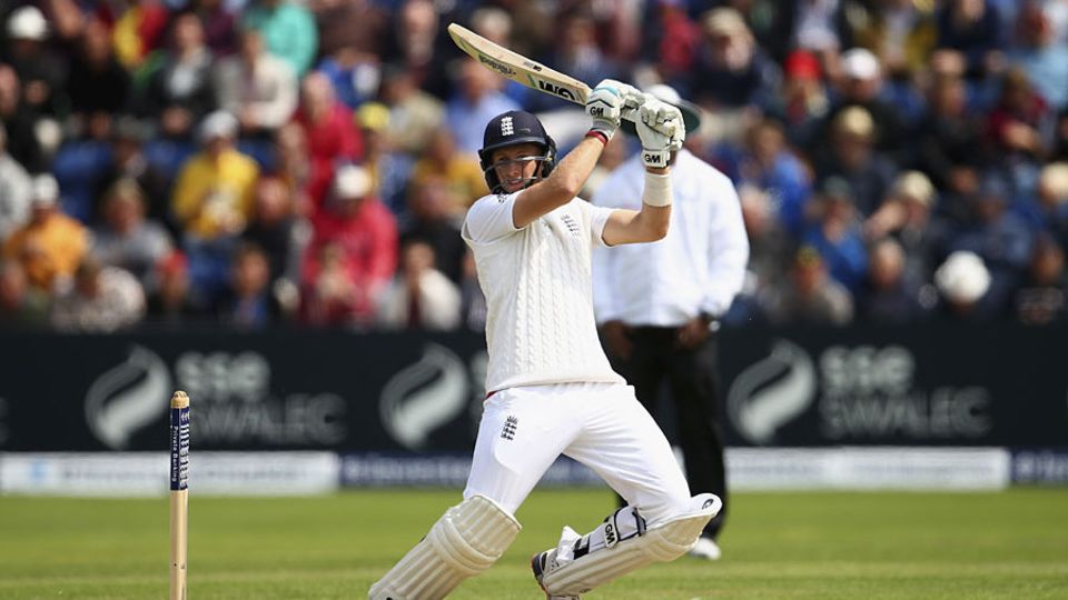 Joe Root made the most of being dropped before scoring on the opening day of the series