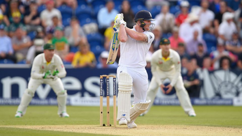Ben Stokes played two counter-punching innings during the opening Test in Cardiff