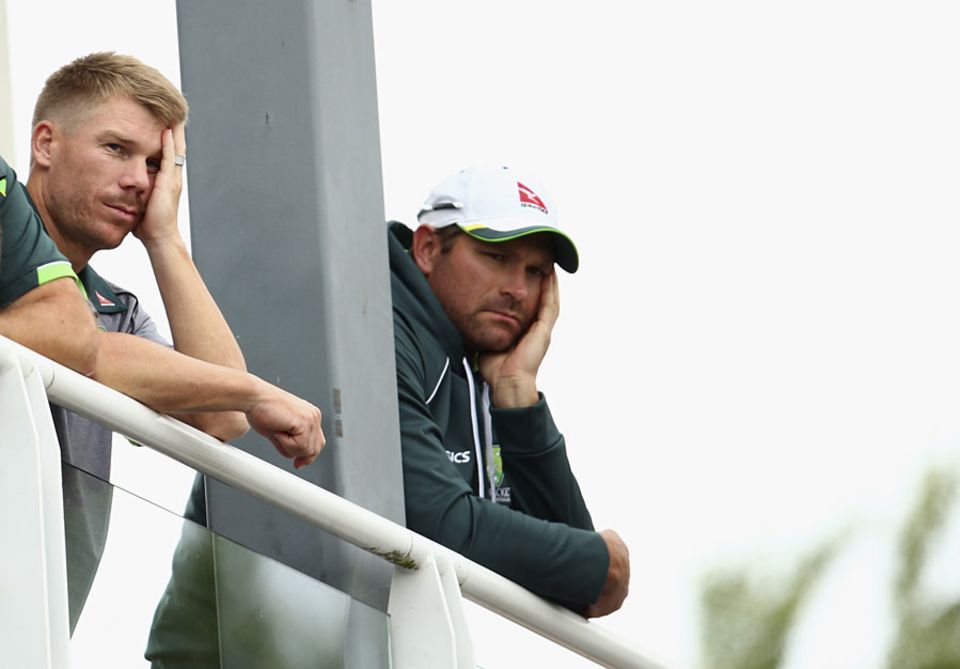 Lehmann - "We didn't play them really well this game but the bonus is we're going to places we've been to a couple of years ago, most of our guys, and know what we're going to get in terms of wickets"