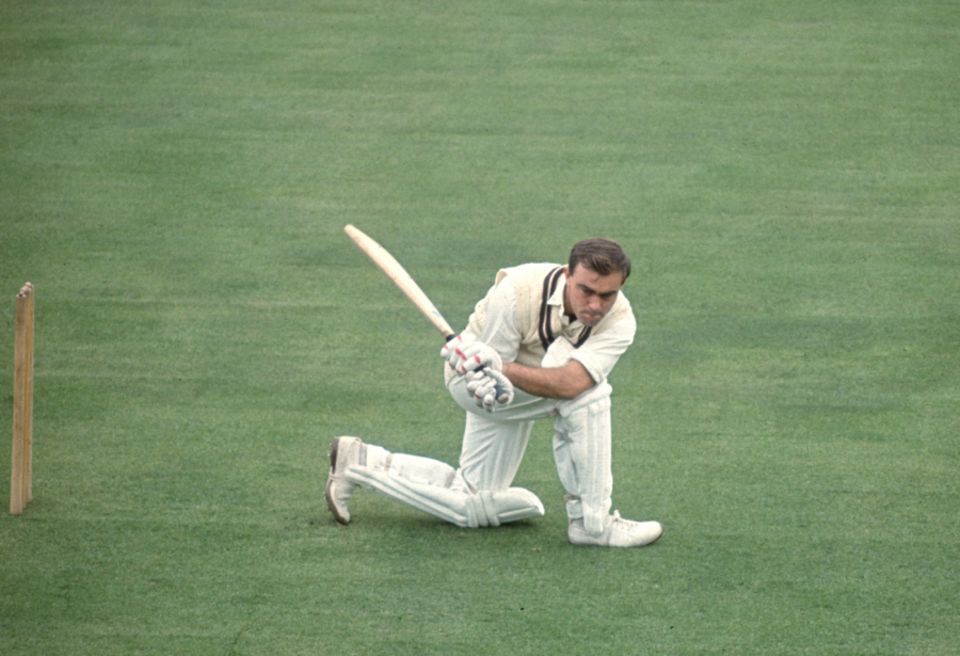 The Edrich cricketing family - here one of its five first-class players, John, bats for England - lost a cousin in the pandemic