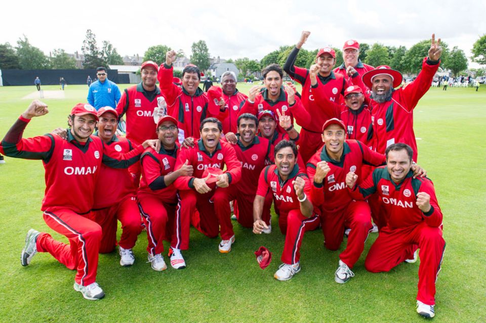 Oman beat Afghanistan by 40 runs in the ICC World T20 Qualifier last year