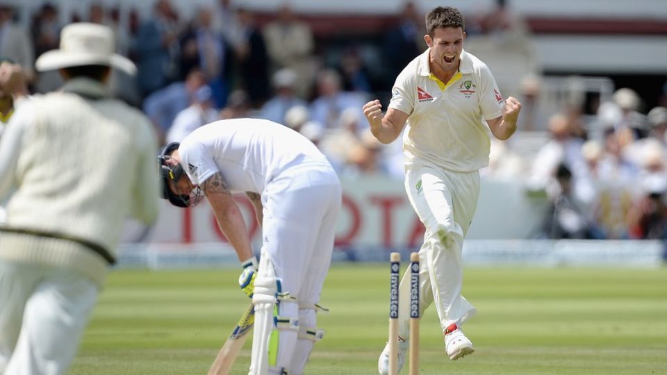 Mitchell Marsh benefitted from two drag-ons at Lord's to earn Australia valuable breakthroughs
