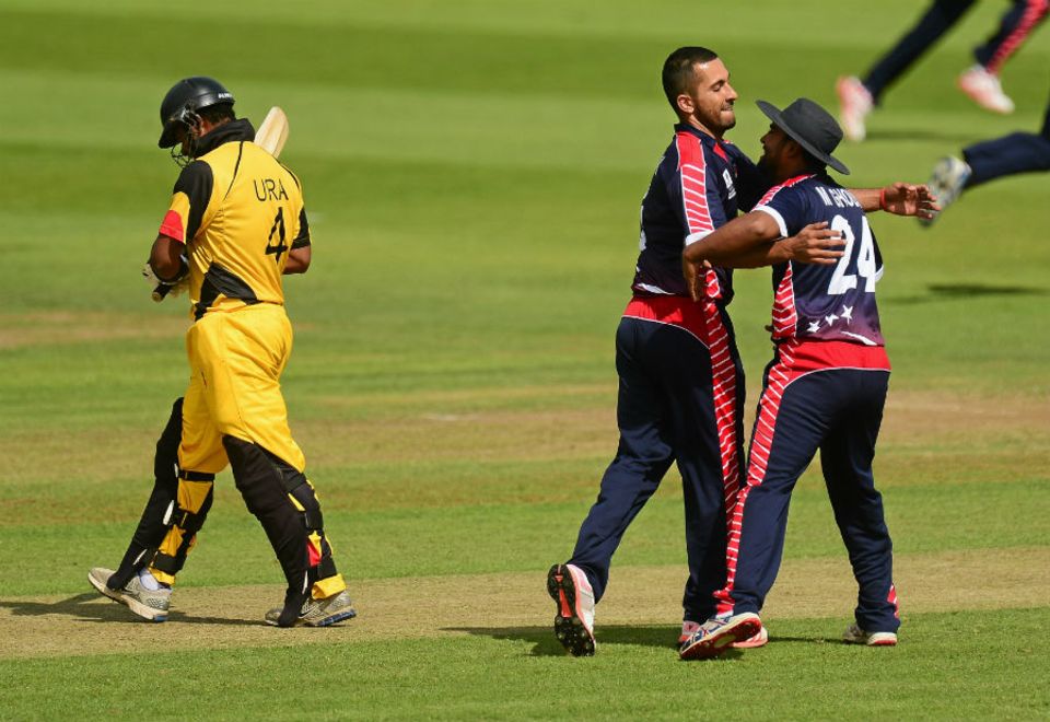 Former captain Muhammad Ghous (right) has been excluded from USA's 14-member squad