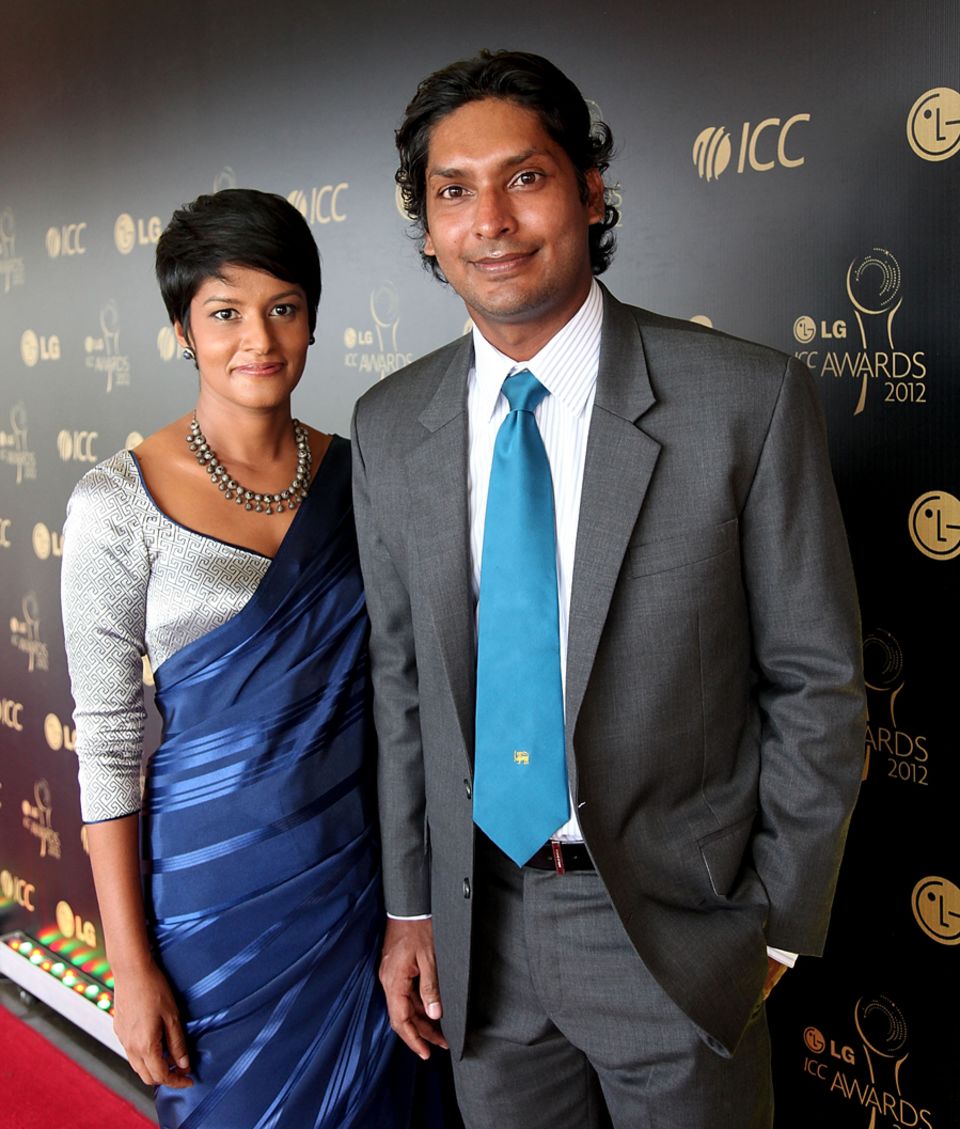 Schoolboy Sangakkara is said to have displayed his trademark eloquence while wooing the girl who would eventually become his wife