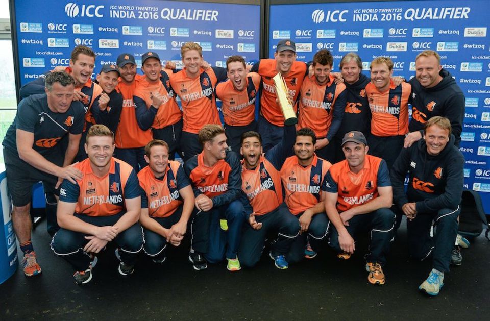 Netherlands shared the Qualifiers trophy with Scotland in 2015