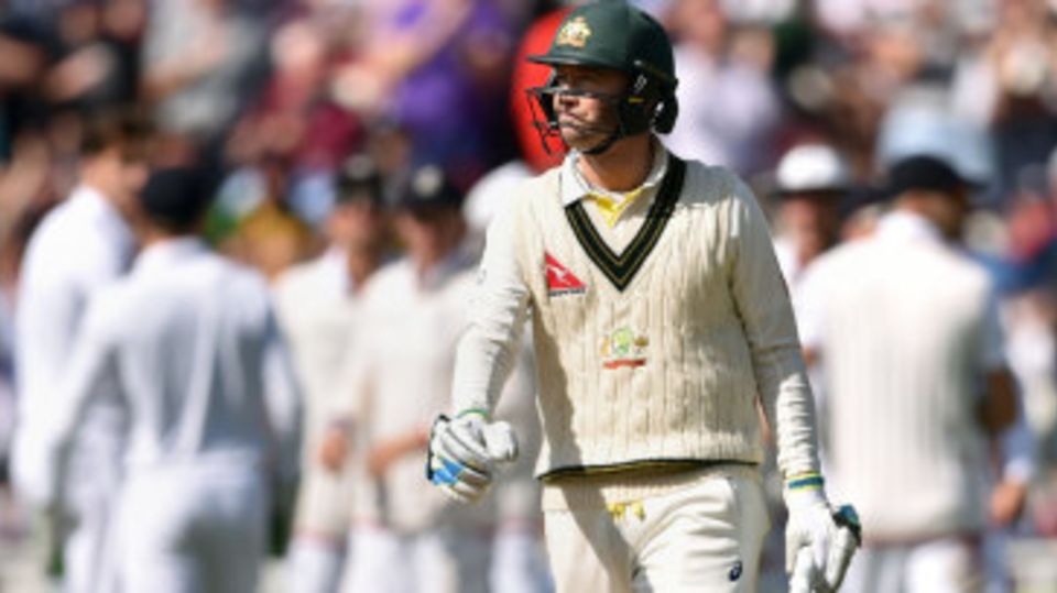 Michael Clarke walks off after another cheap dismissal