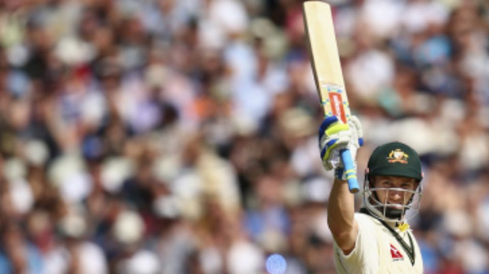 Peter Nevill brought up his fifty early on the third day