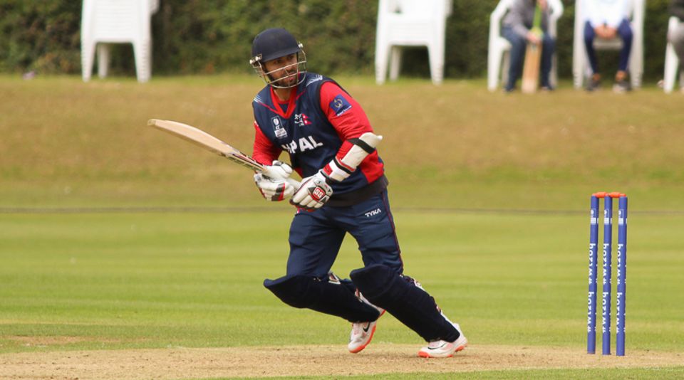 File photo - Sharad Vesawkar's patient knock helped Nepal overcome a low chase