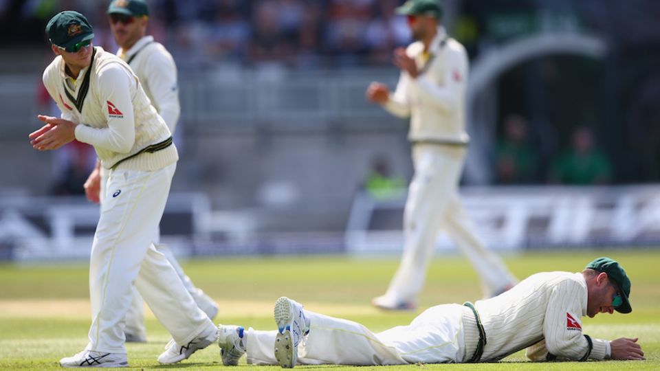 That Michael Clarke dropped Bell in the same over as the three fours further strengthened England's position