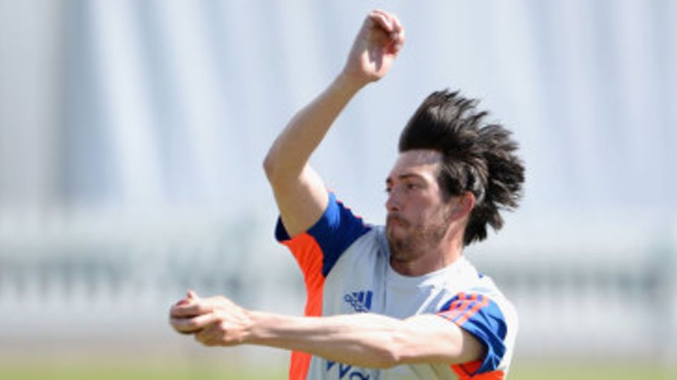 Mark Footitt trained with England