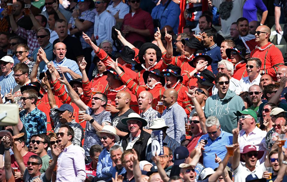 England's 12th man? The Edgbaston crowd produced a stirring atmosphere