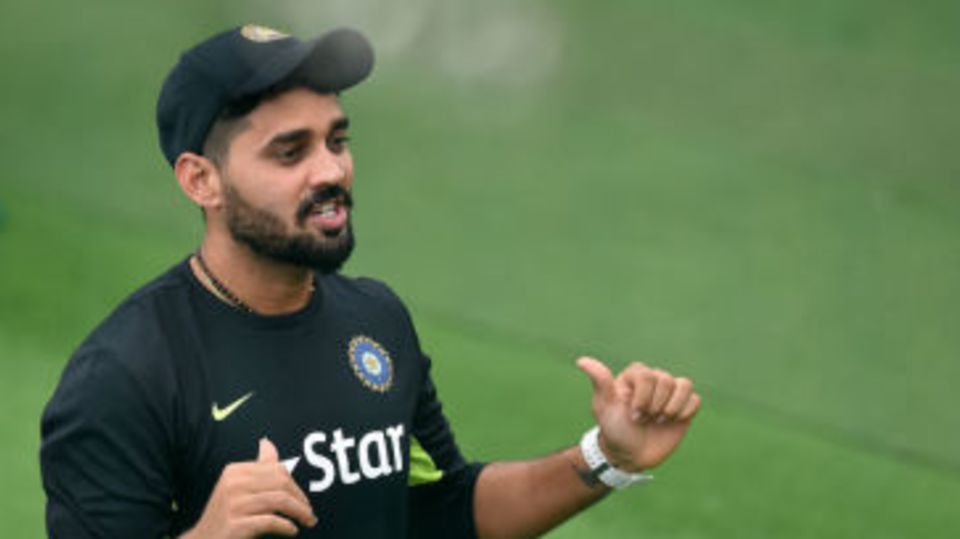 Who's the boss? M Vijay at a training session
