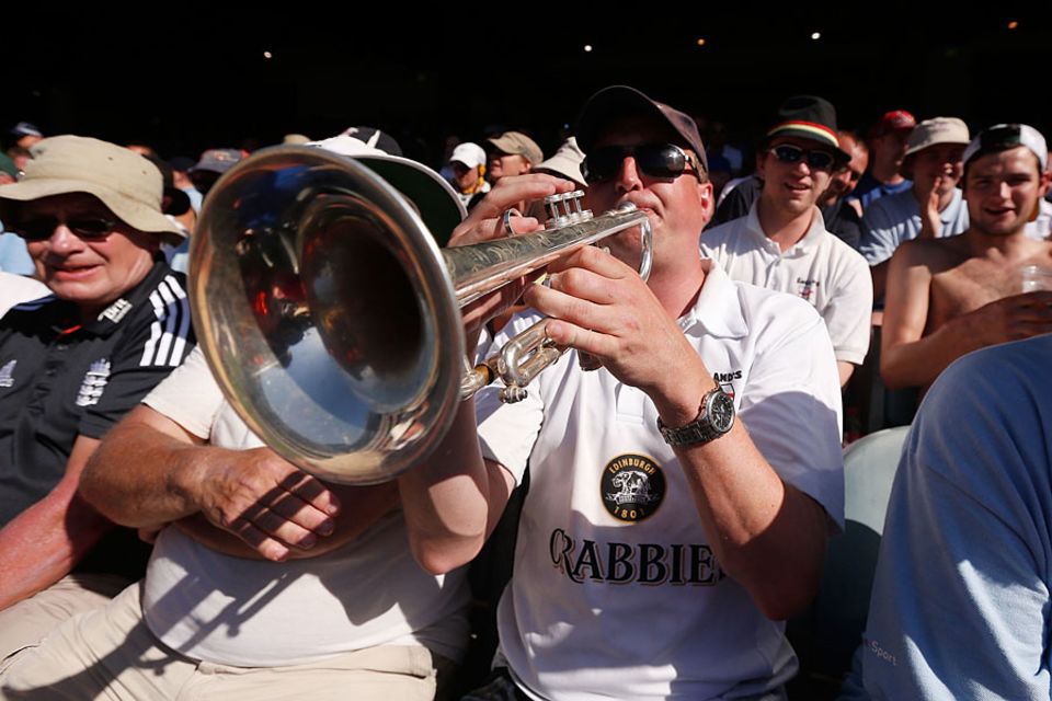 Billy Cooper, the Barmy Army trumpeter, will not be allowed to play his instrument at Trent Bridge