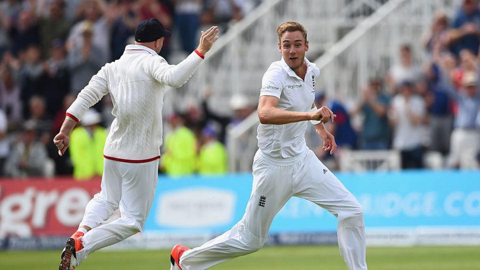 Stuart Broad went rampant to collect 8 for 15