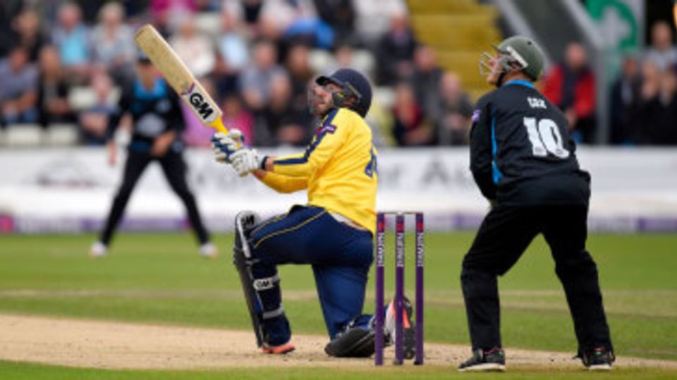 James Vince raced to a half-century off 37 balls