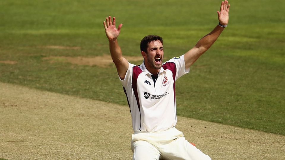 Ben Sanderson gave Northamptonshire a boost