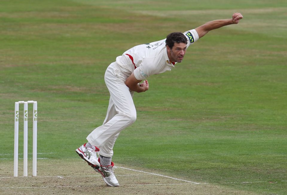 Charlie Shreck took four wickets to help bundle out Glamorgan (file photo)