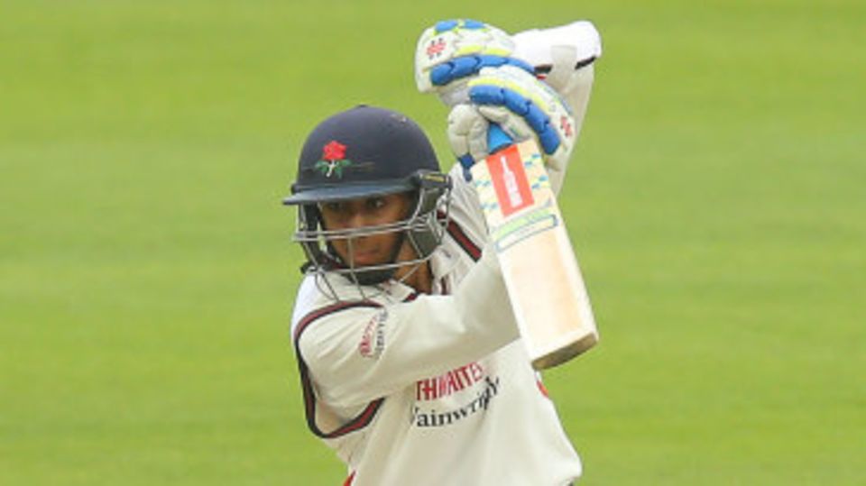 Haseeb Hameed made his first-class debut for Lancashire