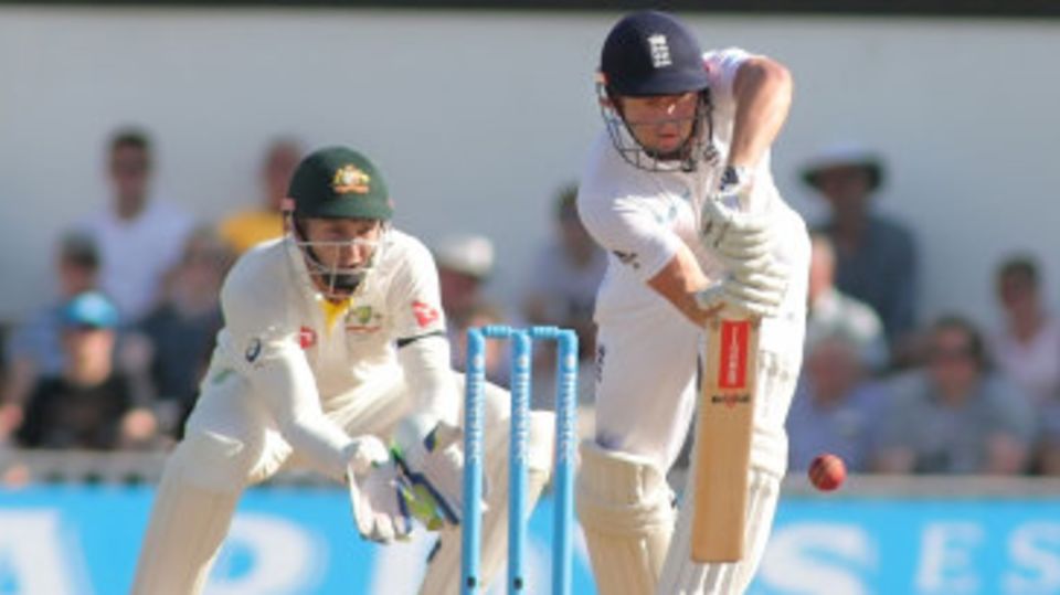 Jonny Bairstow meekly inside-edged Nathan Lyon to short leg