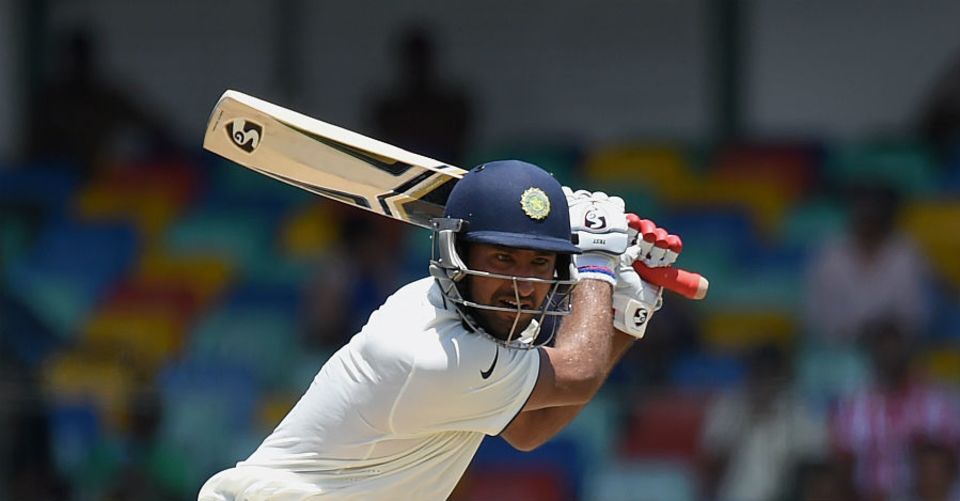File photo - Cheteshwar Pujara's unbeaten 256 was his tenth first-class double-hundred