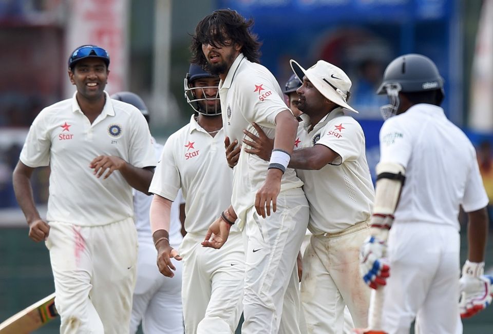 Ishant Sharma was the focal point of several angry exchanges with the Sri Lankan players during the SSC Test