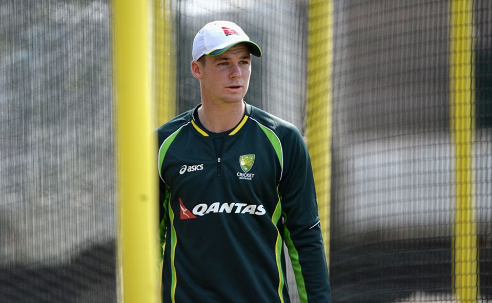 Peter Handscomb, who scored 215 in the Sheffield Shield this week, was part of Australia's ODI squad in England last year, but did not play a game