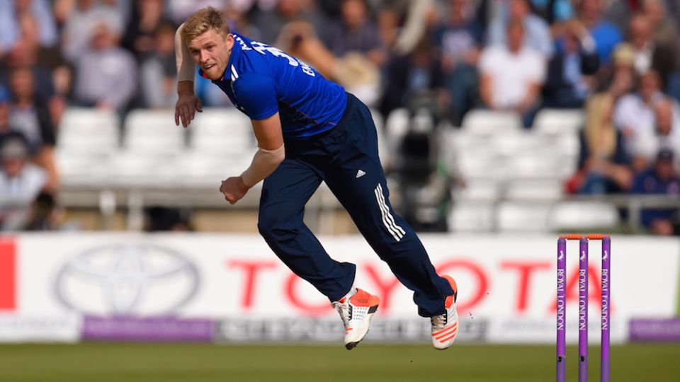 David Willey made a strong impression in his England debut season