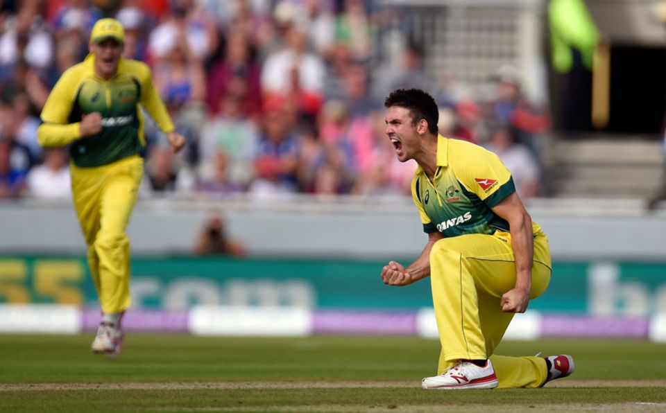 Mitchell Marsh collected four wickets, including that of Stokes, and only Adil Rashid's unbeaten 35 helped England up to 138