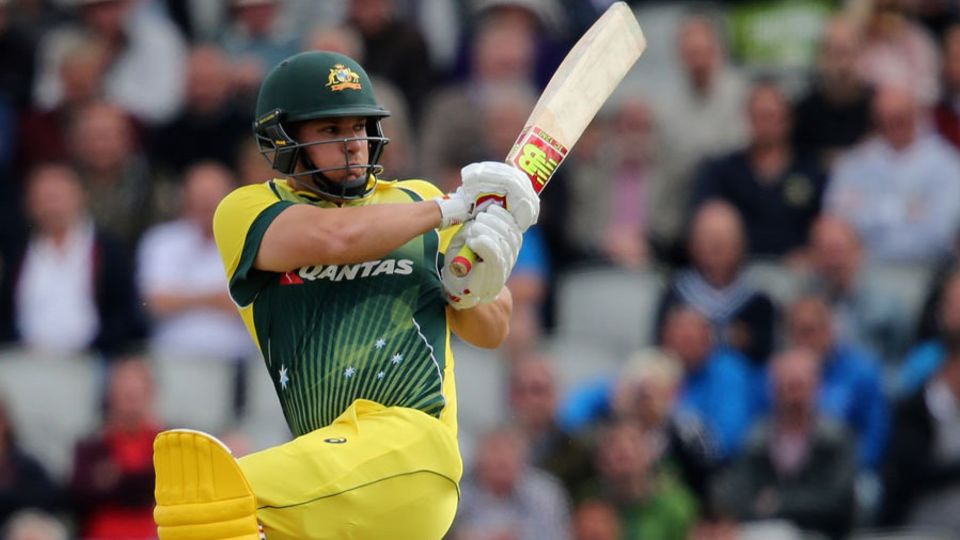 Aaron Finch struck a brisk half-century to ensure Australia recovered from losing two early wickets