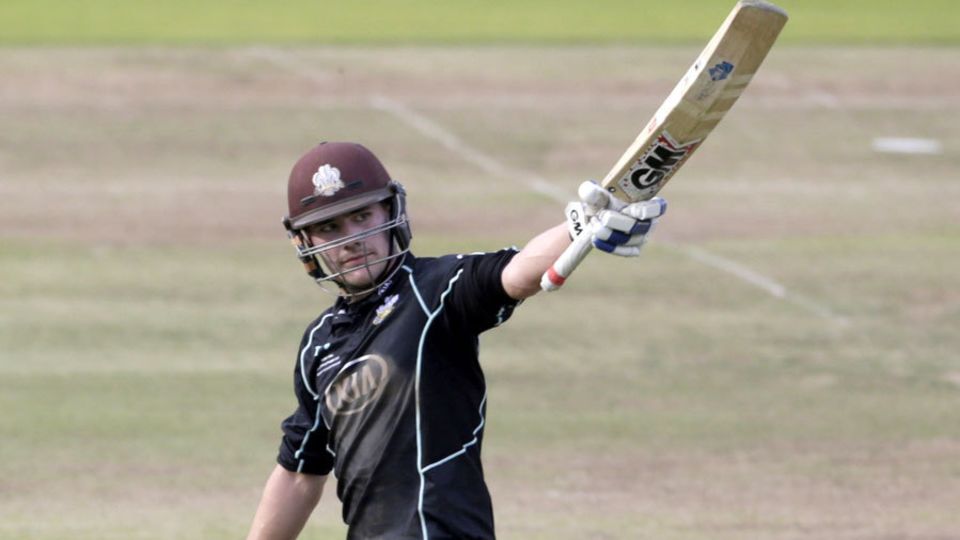 Rory Burns also struck a fifty but after he and Sangakkara fell to Jack Taylor, Surrey's chase began to stutter
