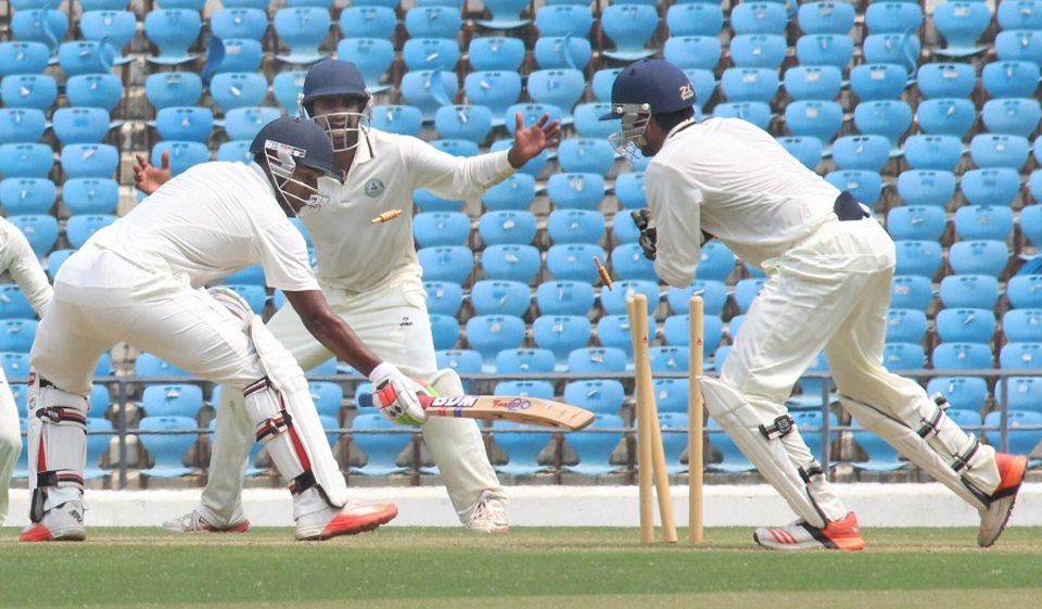 Odisha were all out for 37 by the home team Bengal in Kalyani
