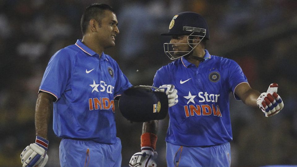 MS Dhoni and Suresh Raina's partnership of 22 took India past 50 but Albie Morkel, playing for South Africa after 18 months, broke the stand