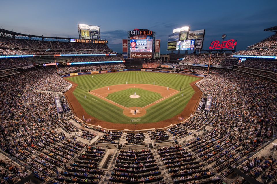 Citi Field, home to baseball's New York Mets, will host the first of the three matches